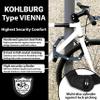 KOHLBURG Security Folding Lock only 2.2 lbs - 35" Foldable Bicycle Lock - German Security Standard - Very Secure Folding Bike Lock - Compact Heavy Duty Bike Lock with Keys & Bracket for e Bike Scooter view 3