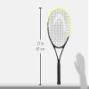 HEAD Tour Pro Tennis Racket - Pre-Strung Light Balance 27 Inch Racquet - 4 3/8 in Grip, Yellow view 2