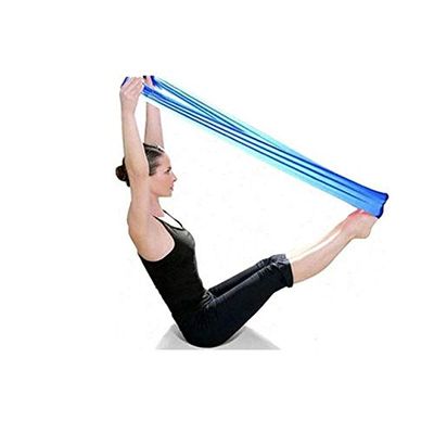 New Pilates Yoga Resistance Bands Aerobics Stretch Tensile Elastic
