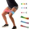 Anixl Resistance Band Ring Shape Gradient Color Strap Yoga Belts Fitness Body Building Leg view 2