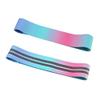 Anixl Resistance Band Ring Shape Gradient Color Strap Yoga Belts Fitness Body Building Leg view 4