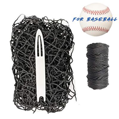 JFN Netting Repair Kit for #42 Nylon 1-7/8", Black Baseball Net