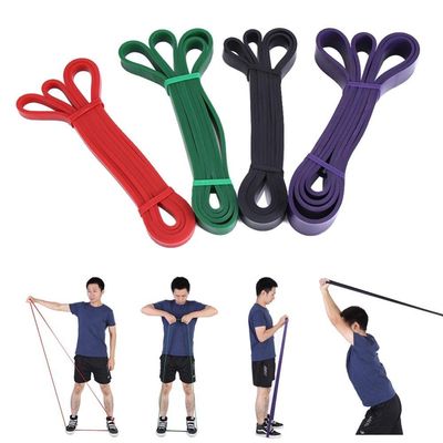Anixl Nature Pure Latex Resistance Bands Fitness Power Training Strength Loop Pull