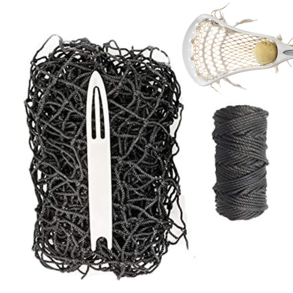 JFN Netting Repair Kit for #30 Nylon 1-1/2", Black Lacrosse Net