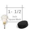 JFN Netting Repair Kit for #30 Nylon 1-1/2", Black Lacrosse Net view 2