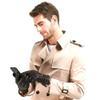 Anixl Mens Winter Leather Gloves Vintage Finished Cashmere Wool view 2