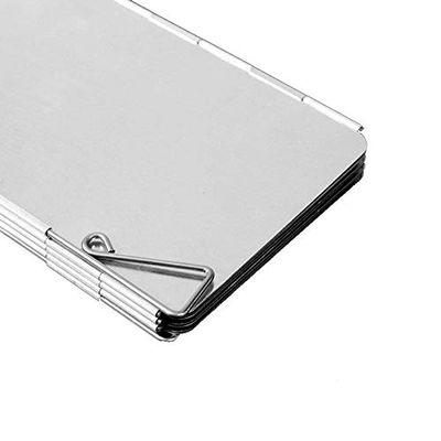 Anixl Plate Foldable Stove Windshield Outdoor Cooking Gas Picnic