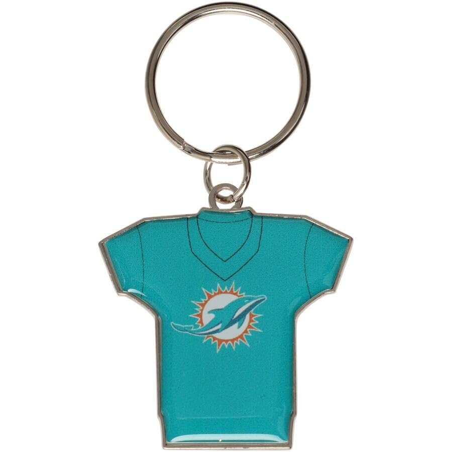 Aminco NFL Miami Dolphins Home/Away Reversible Jersey Keychain
