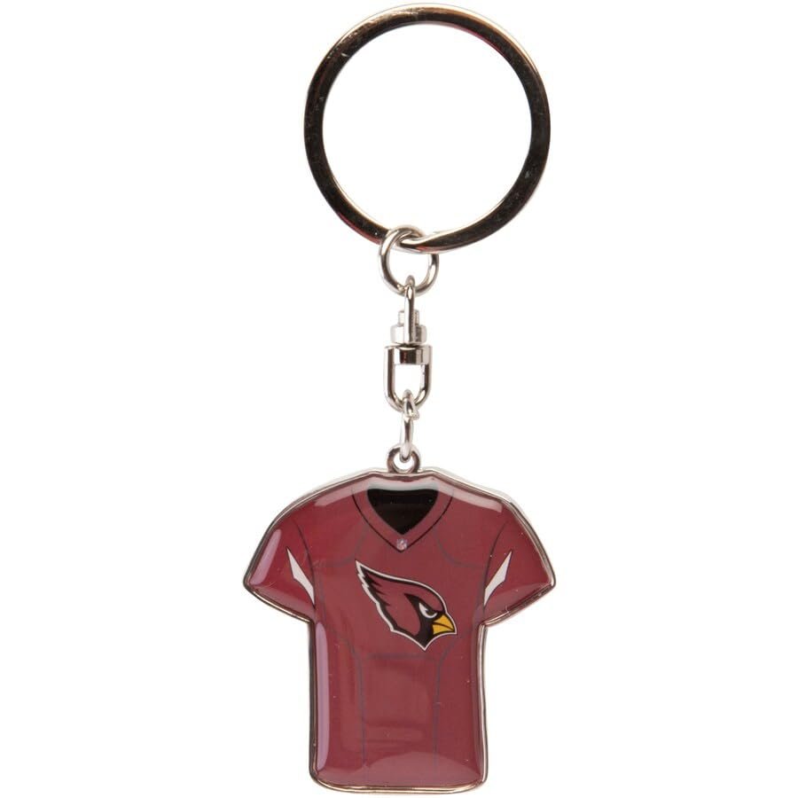 Aminco NFL Arizona Cardinals Home/Away Reversible Jersey Keychain