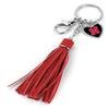 NCAA Nebraska Cornhuskers Tassel Keychain/Purse Charm view 1