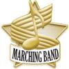 Crown Awards 1"x 1" Marching Band Pin, Enamel Music Pins Wonderful Marching Band Pin for Musicians Gold 100 Pack Prime view 1
