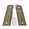 Guuun G10 Grips for Full Size 1911 Magwell Grip Ambi Safety Cut Sunburst Texture view 1