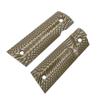 Guuun G10 Grips for Full Size 1911 Magwell Grip Ambi Safety Cut Sunburst Texture view 3