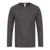 Absolute Apparel Mens Thermal Long Sleeve T-Shirt (M) (Charcoal) view 1