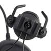 DETECH Tactical Helmet Headset Headphone Electronic Shooting Ear Protection Sound Amplification Noise Reduction Ear Muffs Hunting Shooting Ear Defender with Detachable Microphone view 3