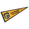 Colorado College Tigers Gold Pennant view 1