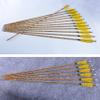AMEYXGS Camo Carbon Arrow 30 Inch Practice Hunting Arrow Spine 500 with 4 Inch Turkey Feathers for Traditional Recurve Compound Bows view 2