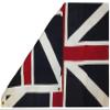 MWS Embroidered Kings Colors 2'x3' Heavy Duty 100% Cotton Flag Grommets view 3