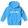 Haase Unlimited Dallas - State Proud Strong Pride Toddler/Youth Fleece Hoodie (Turquoise, Small (Youth)) view 1