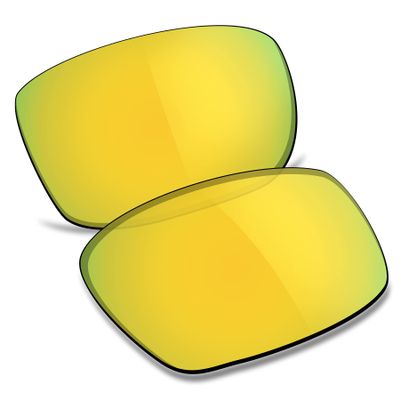 TRUSHELL Polarized Replacement Lenses for Oakley Oil Drum Sunglass Golden Yellow - Polarized