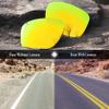 TRUSHELL Polarized Replacement Lenses for Oakley Oil Drum Sunglass Golden Yellow - Polarized view 3