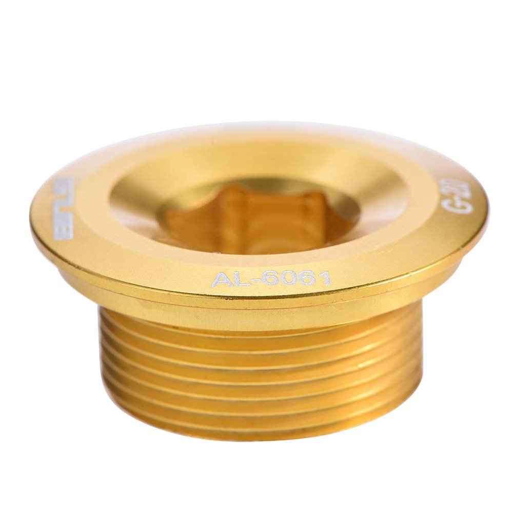 Bnineteenteam Aluminum Alloy Cranket Crank Fixing Bolt Screw(Gold) and Spare Parts
