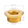 Bnineteenteam Aluminum Alloy Cranket Crank Fixing Bolt Screw(Gold) and Spare Parts view 2