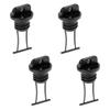 8 Pieces Hull Thread Drain Plugs Kayak Accessories Plastic Boat Drain Holes Bungs fit for Canoe Marine Boat Fishing view 3
