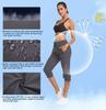 ChinFun Women's Hiking Pants Quick Dry Lightweight Outdoor Capris Water Resistant UPF50+ Grey XXL view 4