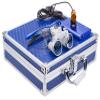 BONEW-Oral 2.5X 420MM Surgical Binocular Loupe Magnifier + 3W Clip On Head Lamp with Filter+ Aluminum Box (Blue) view 1