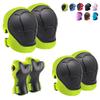Knee Pads for Kids Knee pads and Elbow Pads Toddler Protective Gear Set Kids Elbow Pads and Knees Pads for Girls Boys with Wrist Guards 3 in 1 for Skating Cycling Bike Rollerblading Scooter [Upgraded] view 1