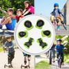 Knee Pads for Kids Knee pads and Elbow Pads Toddler Protective Gear Set Kids Elbow Pads and Knees Pads for Girls Boys with Wrist Guards 3 in 1 for Skating Cycling Bike Rollerblading Scooter [Upgraded] view 3