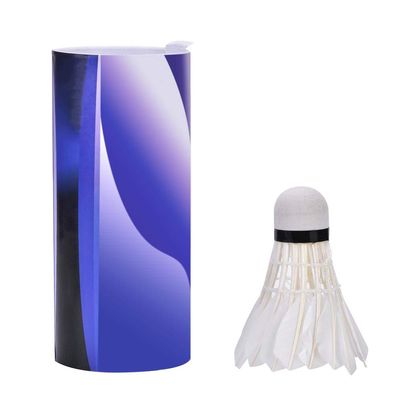3Pcs Badminton Shuttlecocks,White Badminton Set, Badminton Balls Shuttlecocks with High Stability and Durability, Shuttlecocks Training Badminton Balls for Exercise,