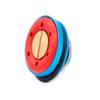 AOLS Piston Head with Ball Bearing Silent Type - Red view 1