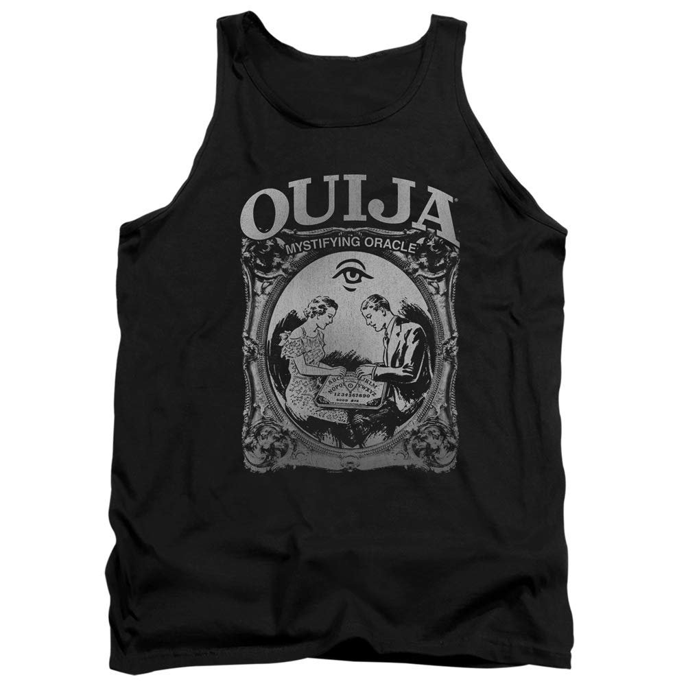 Trevco Ouija Two Unisex Adult Tank Top for Men and Women, 2X-Large Black