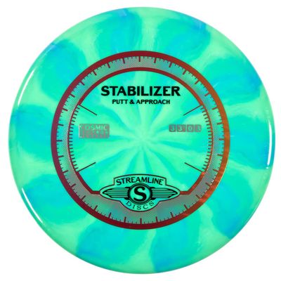 Streamline Discs Cosmic Neutron Stabilizer Disc Golf Putter (165-170g / Colors May Vary)