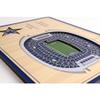 YouTheFan NFL Dallas Cowboys 3D StadiumViews Desktop Display - AT&T Stadium view 3