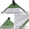 Azarxis Hammock Camping Tarp Rain Fly, Waterproof Tent Footprint Shelter Canopy Sunshade Cloth Picnic Mat for Outdoor Awning Hiking Beach Backpacking - Included Guy Lines & Stakes (Green) view 3