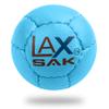 Lax Sak Soft Practice Lacrosse Balls - Same Weight & Size as a Regulation Lacrosse Balls, Great for Indoor & Outdoor Practices, Less Bounce & Minimal Rebounds - Carolina Blue, 6 Pack view 1