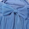 easyforever Kids Girls Spaghetti Straps Bowknot Criss Cross Back Lyrical Ballet Dance Leotard Dress Workout Tutu Skirt Light Blue 12 view 2