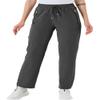 BGOWATU Women's Hiking Cargo Pants Quick Dry Lightweight Water Resistant Joggers Pants Zipper Pockets (Dark Grey,US S) view 2