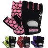 MRX Adjustable Weight Lifting Gloves Fingerless Gloves for Women, Reinforced Palm and Secure Closure, Leather Hand Protection Gear for Gym, Training and Exercise view 1