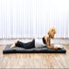 Leewadee Trifold Mattress Standard  Comfortable Thai Massage Pad, Foldable Floor Mattress Filled with Kapok, Perfect to Use as a Sleeping Mat 79 x 28 inches, Black view 2