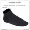 OMGear Neoprene Diving Socks Beach Booties Shoes 3mm Glued Blind Stitched Anti-Slip Wetsuit Boots Fin Swim Socks for Water Sports Outdoor Activities Home Slippers (3mm Low Cut/Black, 3XL) view 4