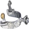 Tough 1 Roller Ball Sweet Iron Spur with Floral Design LADIES view 1