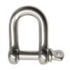 AB Tools 10 Pack 4mm Stainless Steel Dee Shackle Marine Grade 316 view 2