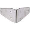 AB Tools 4 Pack Angle Bracket 90 Degree Brace Marine Stainless Steel 80mm x 50mm view 4