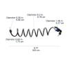 Amazon Basics Bike Cable Lock, 6 Feet, Black view 3