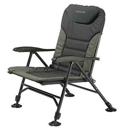 Mivardi Luxury Compact Recliner Chair, Pine, Alloy Steel, Portable, Outdoor, 21.7 x 17.7 x 14.6-22.0 inches, 11 pounds