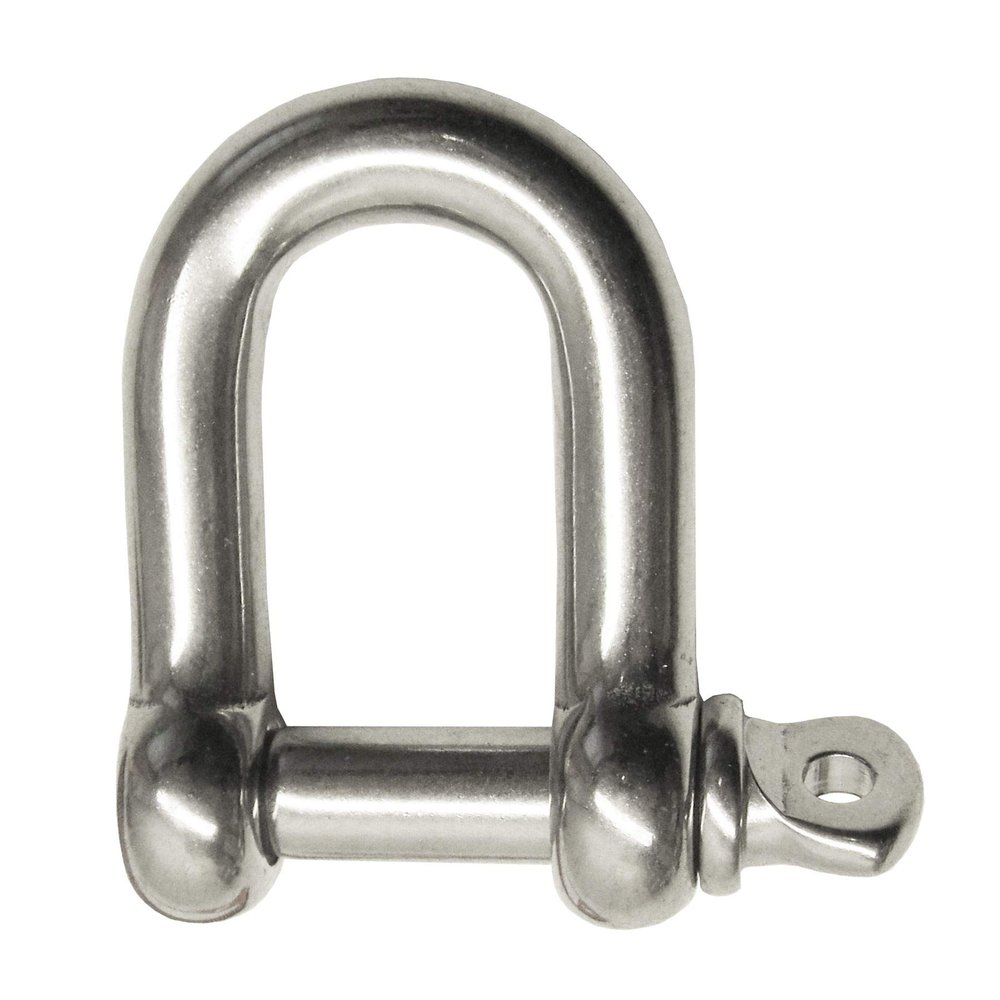 AB Tools 4mm Stainless Steel Dee Shackle Marine Grade 316